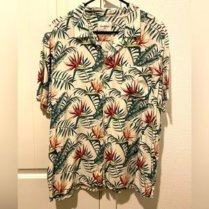 Mens Good Fellows Aloha shirt